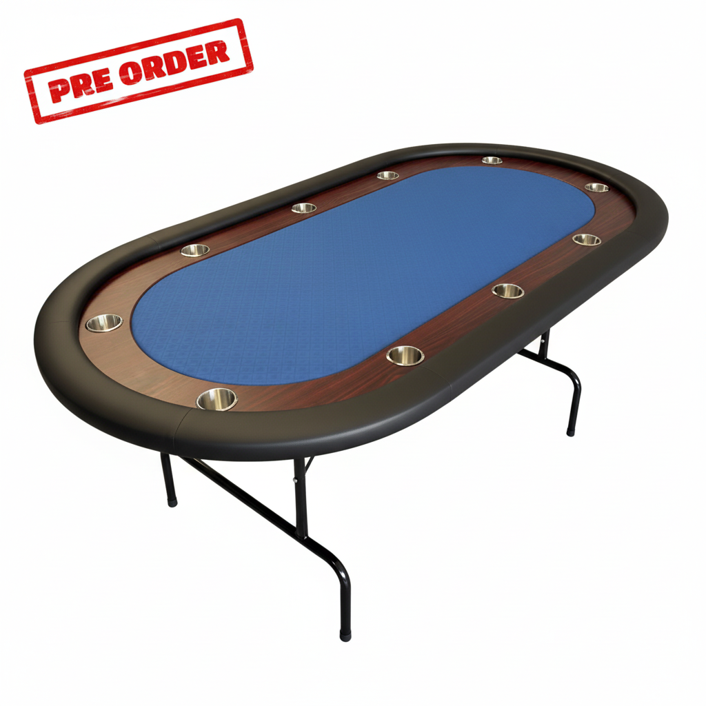 Blue Poker Table - Pre-Order Stamp