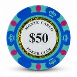 Monte Carlo 300pc Poker Chip Set | 14g Chips, Aluminium Case